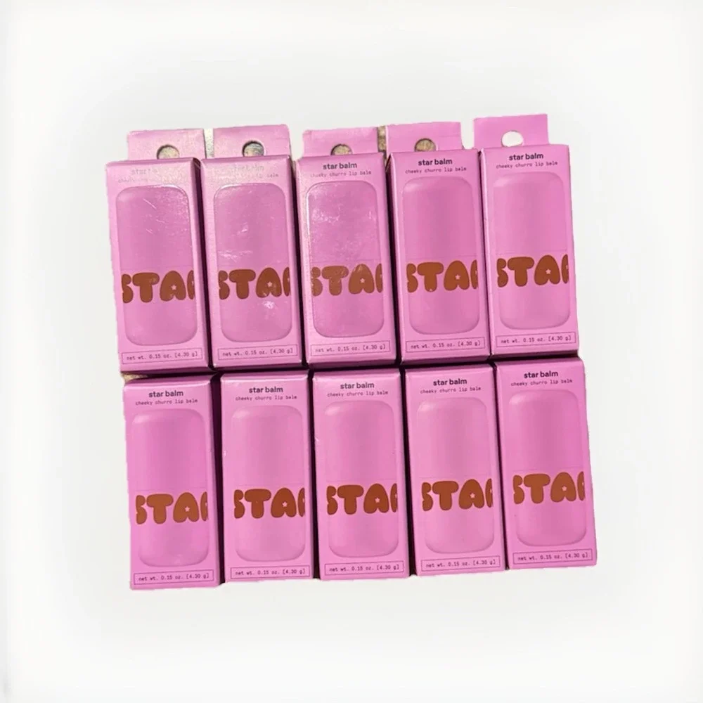 Starface Star Balm Cheeky Churro Lip Balm 0.15oz Ea‎ New & Unused Lot of 10